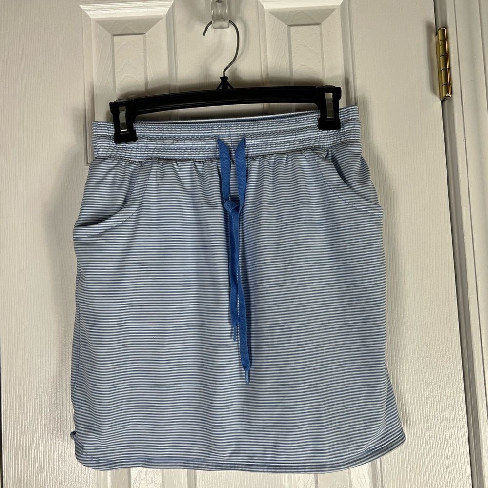 Duluth Trading Co Womens Striped Skort Size XS